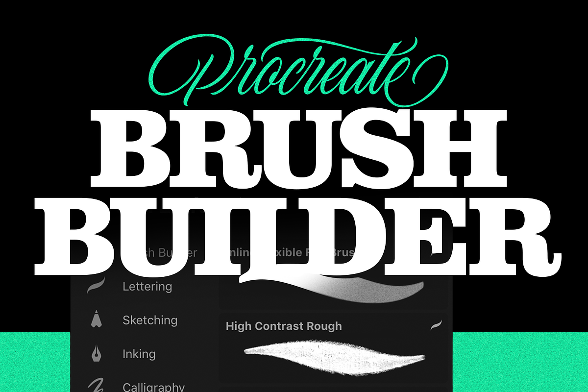 Procreate Brush Builder Template Kit, a Brush Add-On by Ryan Hamrick (Photo 1 of 4)