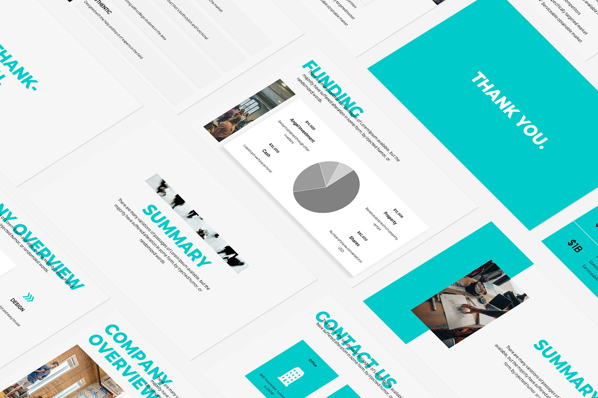 Pitch Deck Keynote Template, a Presentation Template by Gaize (Photo 9 of 10)