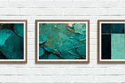 Super Luxe Teal and Gold Textures, a Texture Graphic by Skritch Studio (Thumbnail 6 of 6)