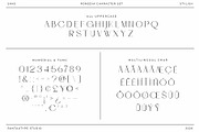 Ronedia Stylish Sans Font, a Sans Serif Font by RantautypeStudio (Thumbnail 16 of 17)