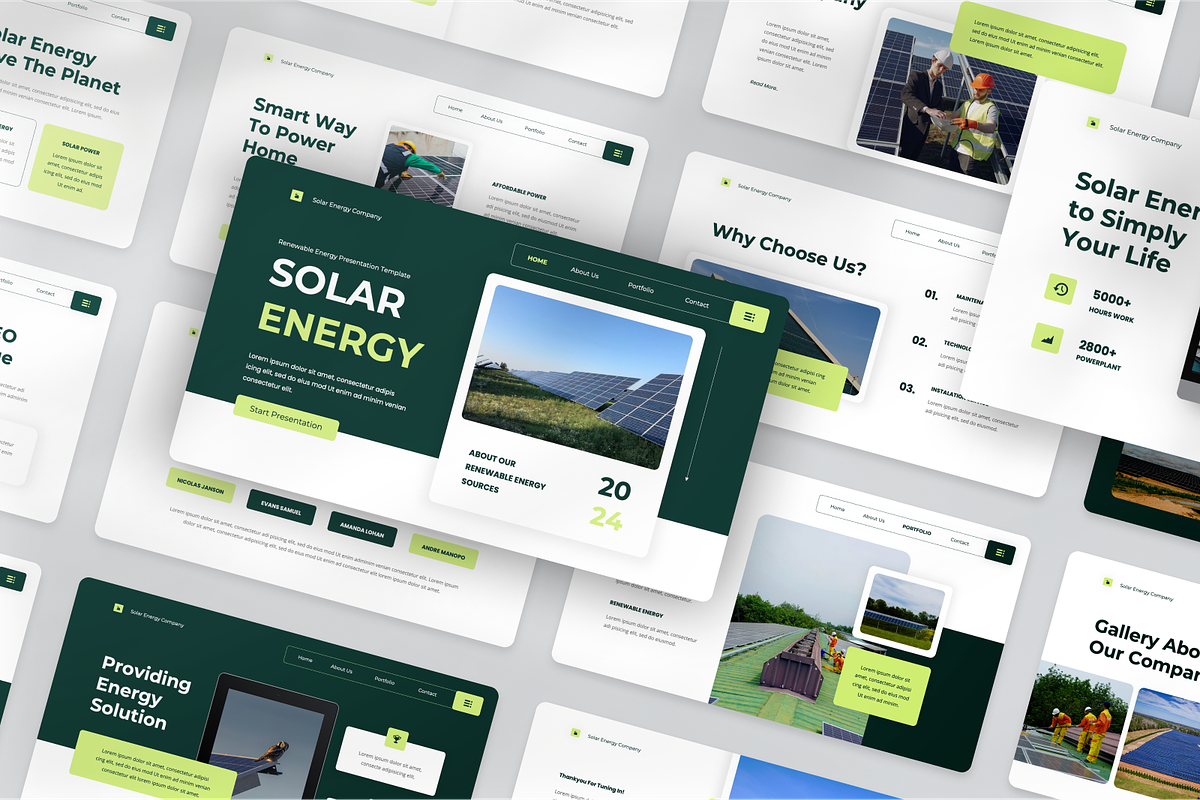 Beenergy - Solar Energy Keynote, a Presentation Template by SquidPixey (Photo 7 of 7)