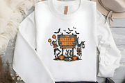 Halloween Vintage Sublimation Bundle, an Illustration by DreamCafeArt (Thumbnail 4 of 6)