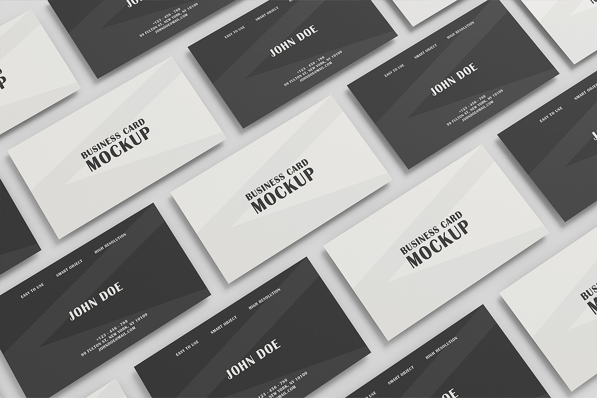 Business Card Mockup, an Advertising Mockup by Farabion Studio (Photo 2 of 4)
