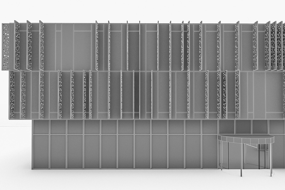 Cultural Center Building, an Architecture 3D Model by 3DNUTS (Photo 14 of 19)