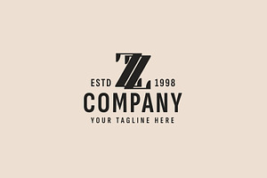 Letter ZZ logo illustration, a Branding & Logo Template by Dyn Studio
