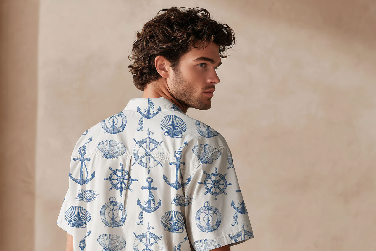 Men's Short Sleeve Shirt Mockup, an Apparel Mockup by 1001 mockups (Photo 6 of 10)
