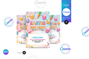 Easter Brunch Party Flyer Template, a Flyer Template by Aam360
