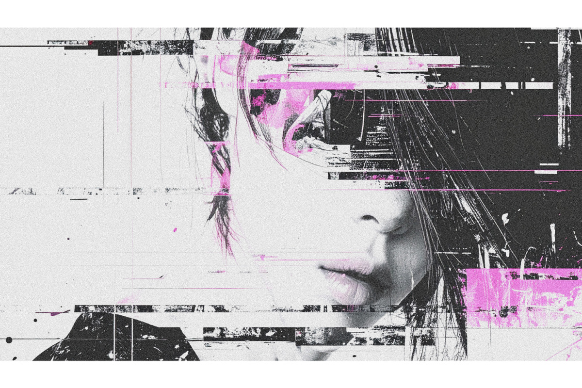 Beautiful Noise 2 Abstract Collages, a Texture Illustration by Offset (Photo 10 of 21)