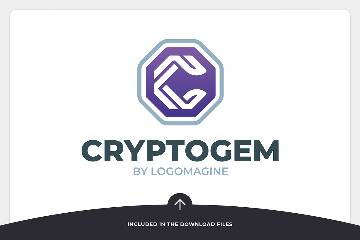 Cryptogem - Letter C Logo Template, a Branding & Logo Template by LOGOMAGINE (Photo 9 of 16)