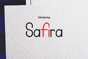 Safira, a Script Font by da_only_aan (Thumbnail 1 of 5)