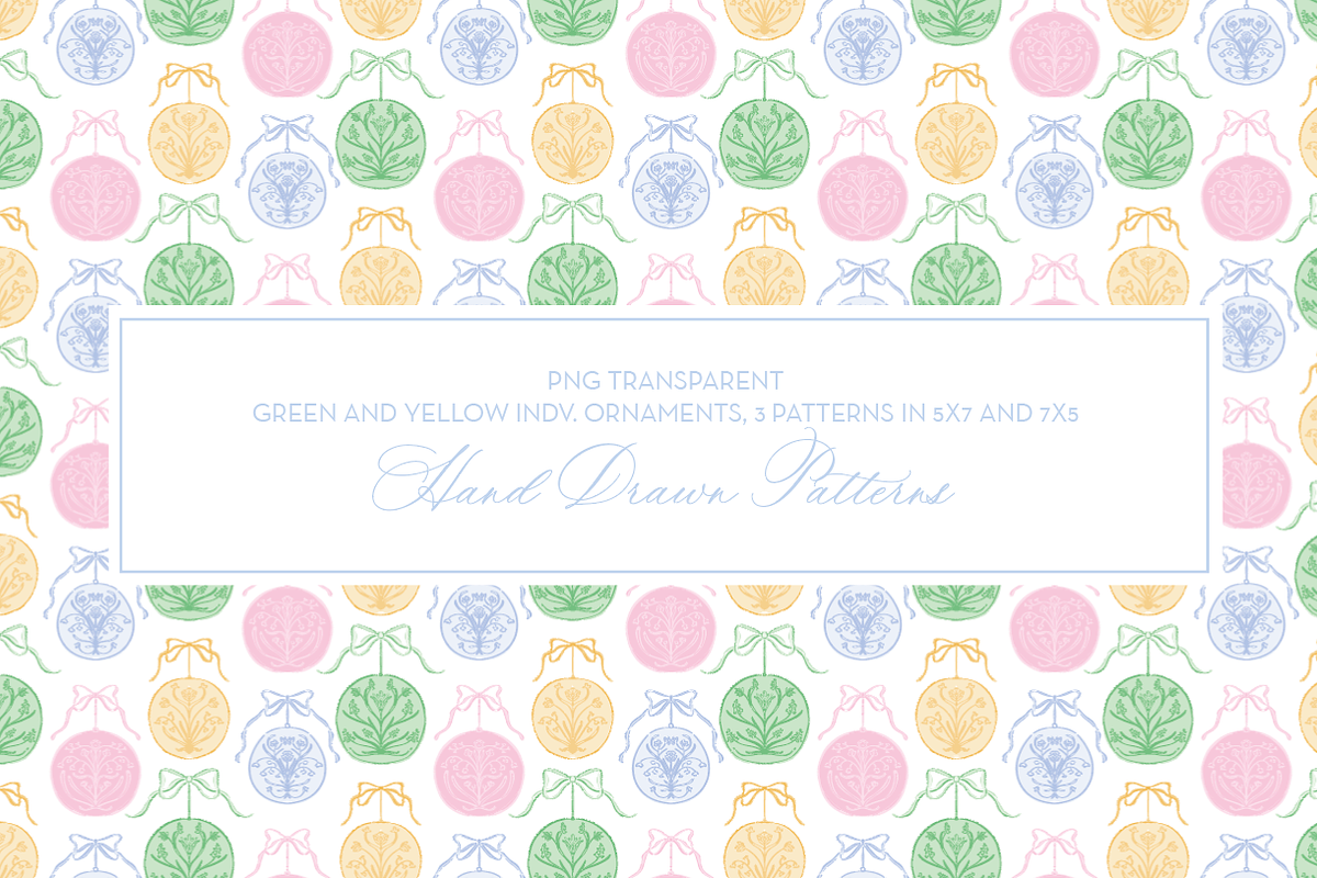 Colorful Ornament Patterns, a Pattern Graphic by SarahOMaryDesigns (Photo 1 of 3)