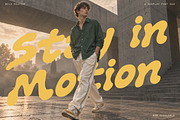 Wild Routine - Groovy Font Duo, a Sans Serif Font by Rillatype Studio (Thumbnail 6 of 9)