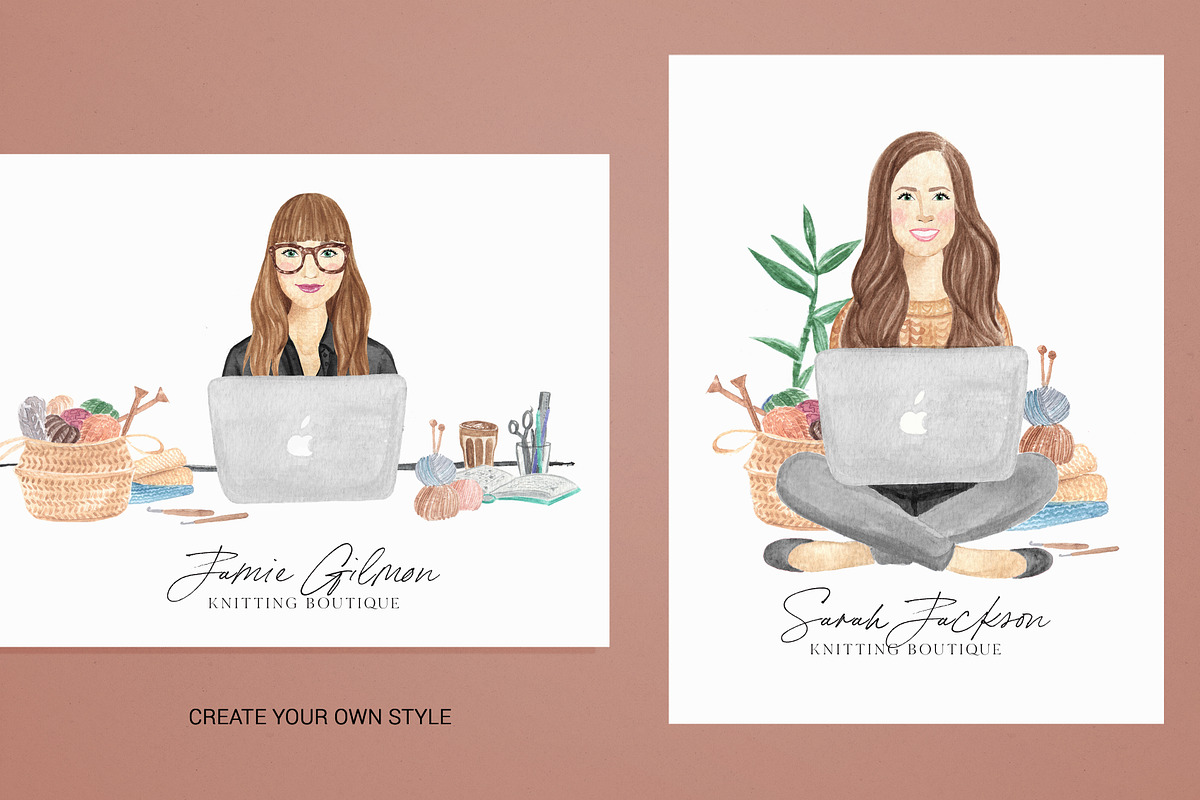 Workspace creator set, a Technology Illustration by SoNice (Photo 6 of 6)