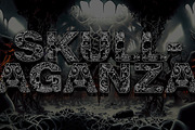 Skullaganza, a Sans Serif Font by Fontastic Ventures (Thumbnail 1 of 2)