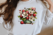 Whimsical Summer strawberry clipart, an Illustration by Designworld (Thumbnail 7 of 7)