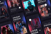 Radiant - Instagram Templates, a Social Media Template by Rakyu (Thumbnail 2 of 7)