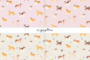 Cats and Dogs Patterns, a Pattern Graphic by Slastick (Thumbnail 7 of 7)