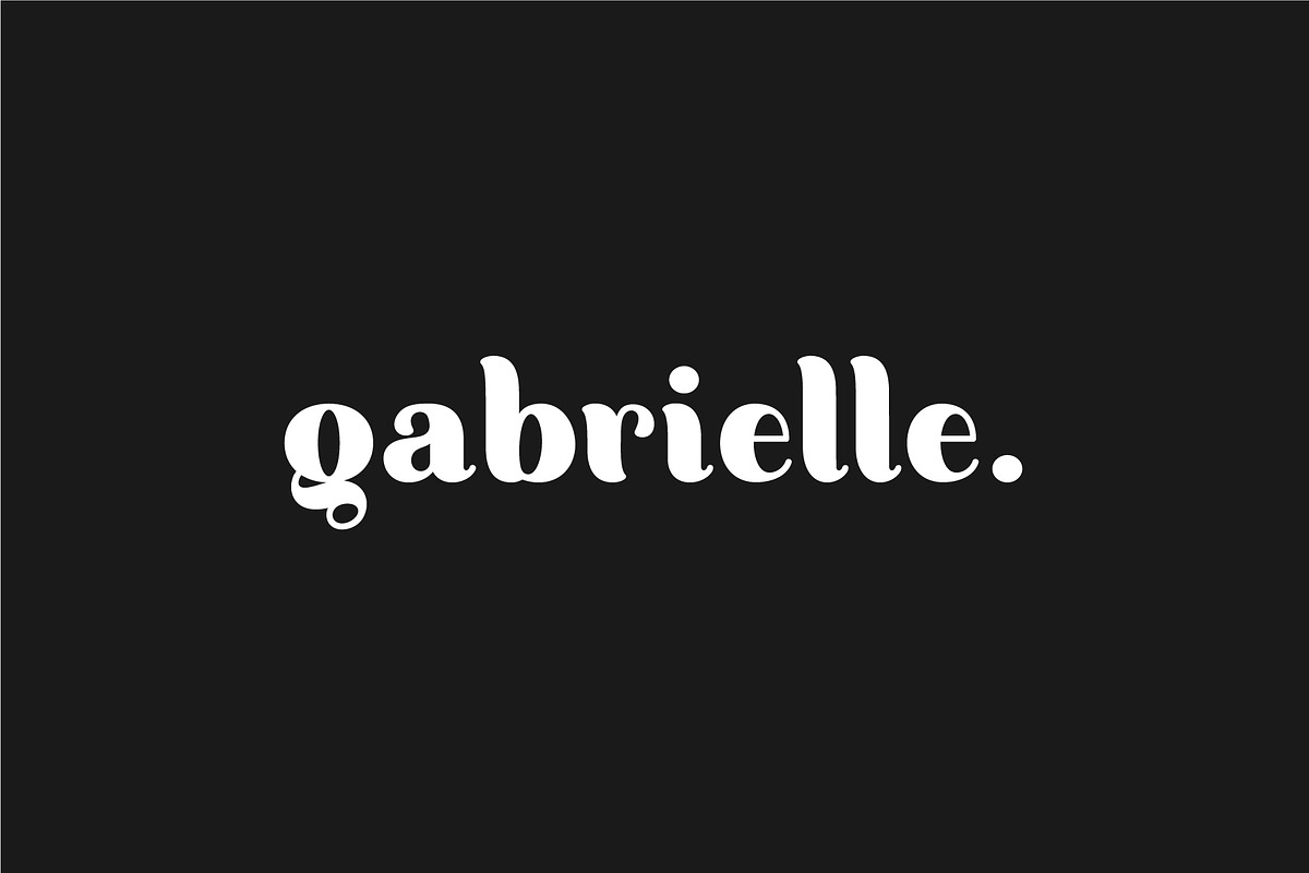 Gabrielle. Sans serif family, a Sans Serif Font by Luxfont (Photo 11 of 11)