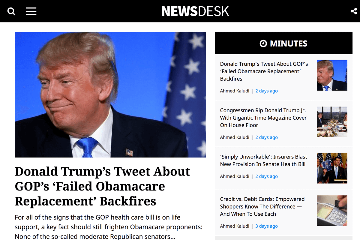 NewsDesk -Newspaper Magazine Theme, a WordPress Template by Magazine3 (Photo 2 of 2)