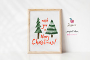 Pine Tree Clipart, Watercolor 109, an Illustration by Drawberx (Thumbnail 9 of 9)