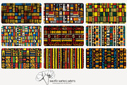 70 African Kente seamless pattern, a Pattern Graphic by Poppy Lane Studio (Thumbnail 2 of 10)