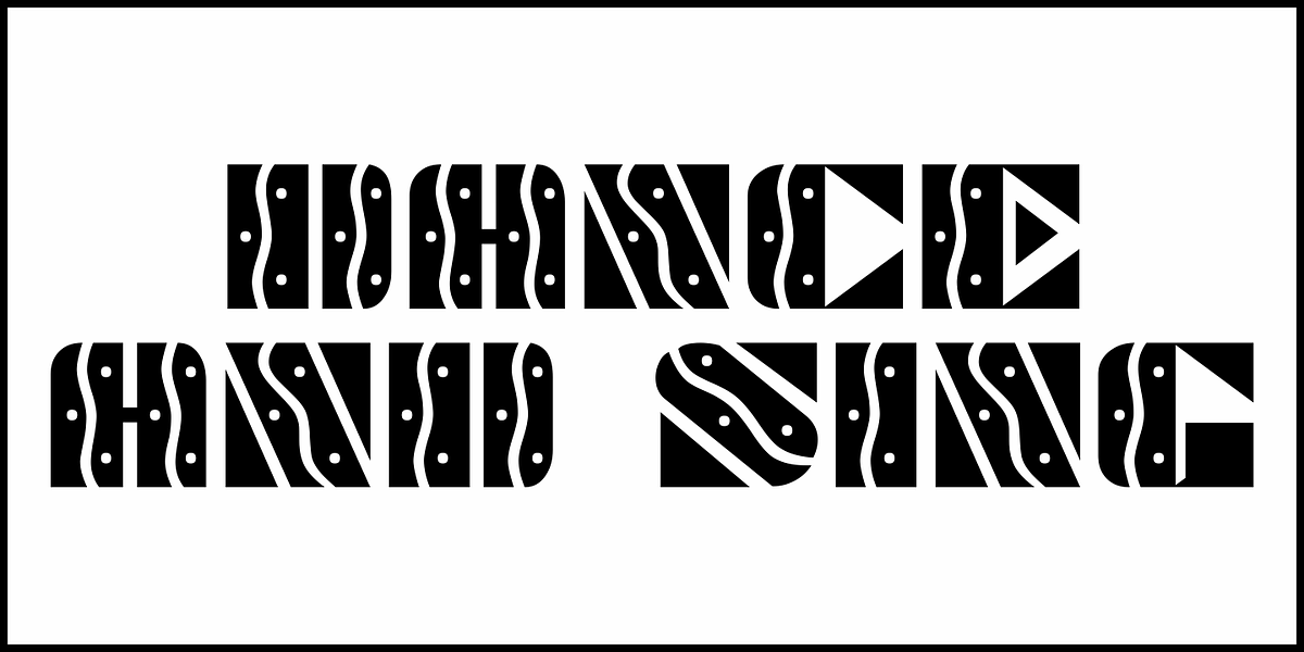 Dance and Sing JNL, a Font by Jeff Levine Fonts (Photo 2 of 5)