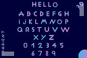 3d letters alphabet type 2020, a Handwritten Font by designbydi (Thumbnail 2 of 4)