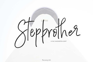 Stepbrother Chic Script Font