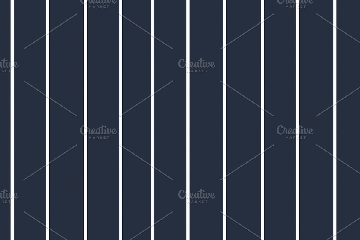 Seamless pattern, dark blue and white pinstripe texture creating, a Pattern Graphic by Studio ANNA