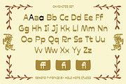 Rengto – Folk Antique San Serif, a Sans Serif Font by Hole Hope Design (Thumbnail 4 of 10)