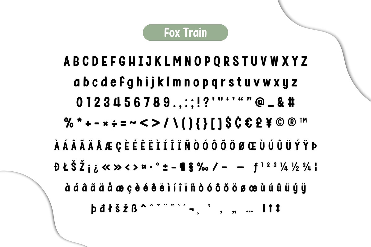 Fox Train Duo Fonts, a Handwritten Font by Fox7 By Rattana (Photo 8 of 10)