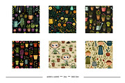 Gardening Retro Art Style Patterns, a Pattern Graphic by karenfoleyphoto (Thumbnail 3 of 14)