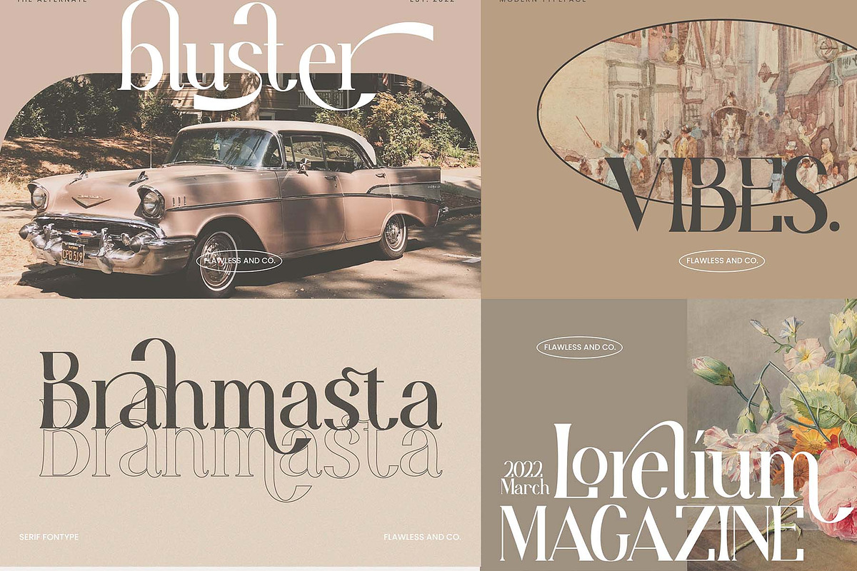 Elegante Serif & Sans Serif Bundle, a Sans Serif Font by Flawless And Co (Photo 9 of 10)