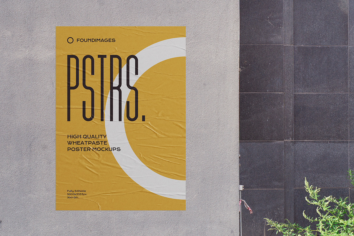 34 poster mockup bundle, an Advertising Mockup by FoundImages (Photo 32 of 34)