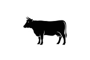 Farm Cow Silhouette Vector Bundle, an Illustration by Designs_River (Thumbnail 33 of 51)