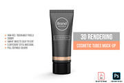 3D Rendering Cosmetic Tubes Mock-up, a Packaging Mockup by graystudio (Thumbnail 21 of 50)