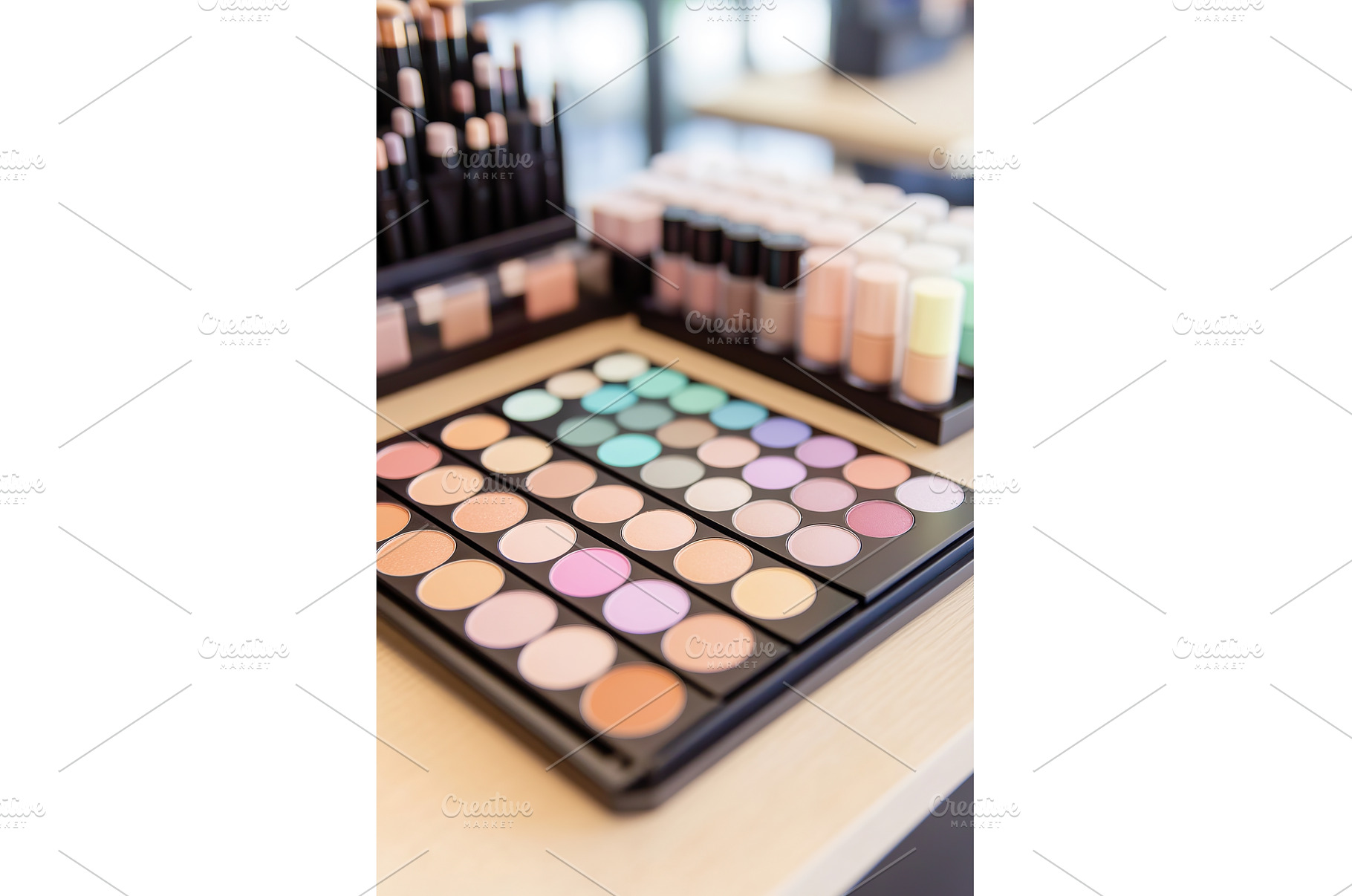 Assortment of makeup palettes and, a Beauty & Fashion Photo by Lermont51