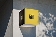 Modern Geometric MH Letter Mark Logo, a Branding & Logo Template by arhabib (Thumbnail 3 of 12)