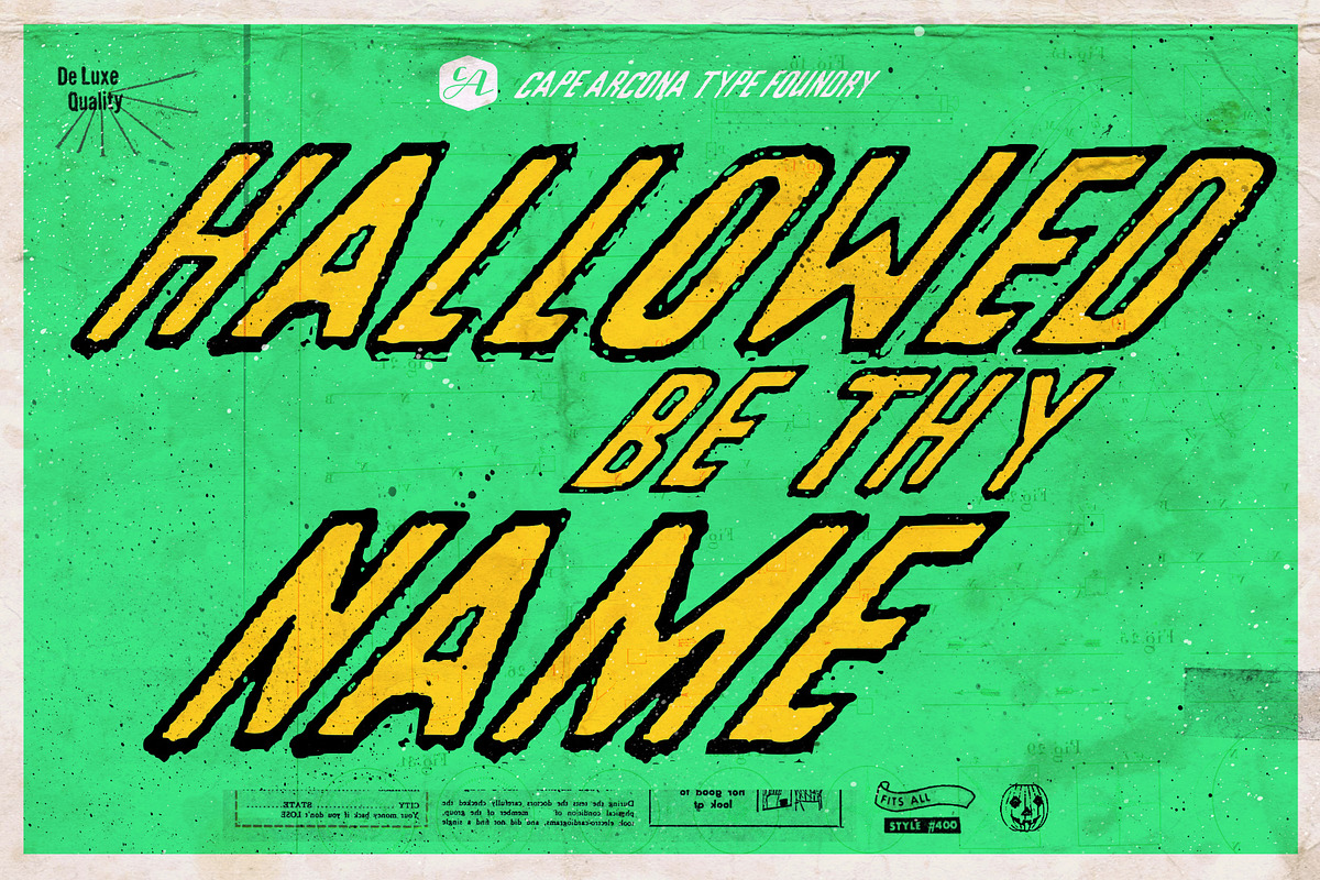 CA WeirdStories, a Sans Serif Font by Cape Arcona Type Foundry (Photo 4 of 7)