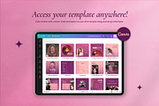 Treasures | Salon Canva Template, a Social Media Template by prajapixels (Thumbnail 4 of 6)