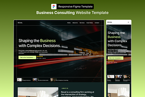 Business Consulting Figma Template