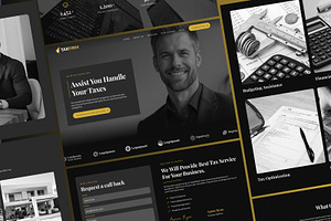 TaxFirm - Tax Consultant Framer