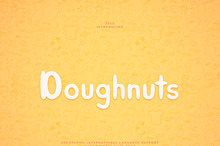 Doughnuts Cute Display Font