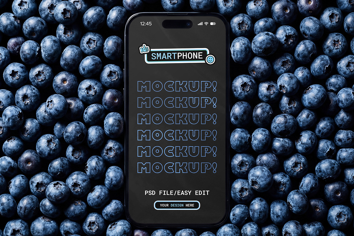 Smartphone Mockup Set, a Device Mockup by ForgeDesign (Photo 5 of 6)