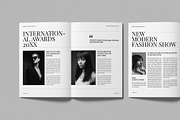 Minimal Magazine  Template, a Magazine Template by Work-Envance (Thumbnail 5 of 9)