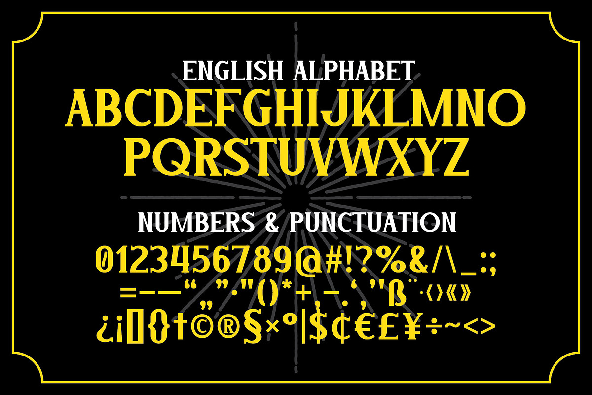 Fairyland Label Font, a Symbol Font by Vozzy Vintage Fonts (Photo 4 of 12)