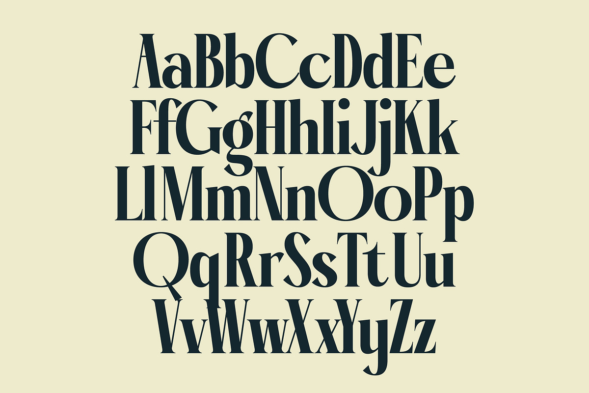 Garaleo Modern Luxury Serif, a Script Font by timelesstype.co (Photo 13 of 20)