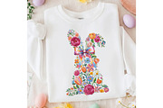 Brushstroke Easter Bunny Png Easter, an Illustration by designcity5 (Thumbnail 7 of 9)