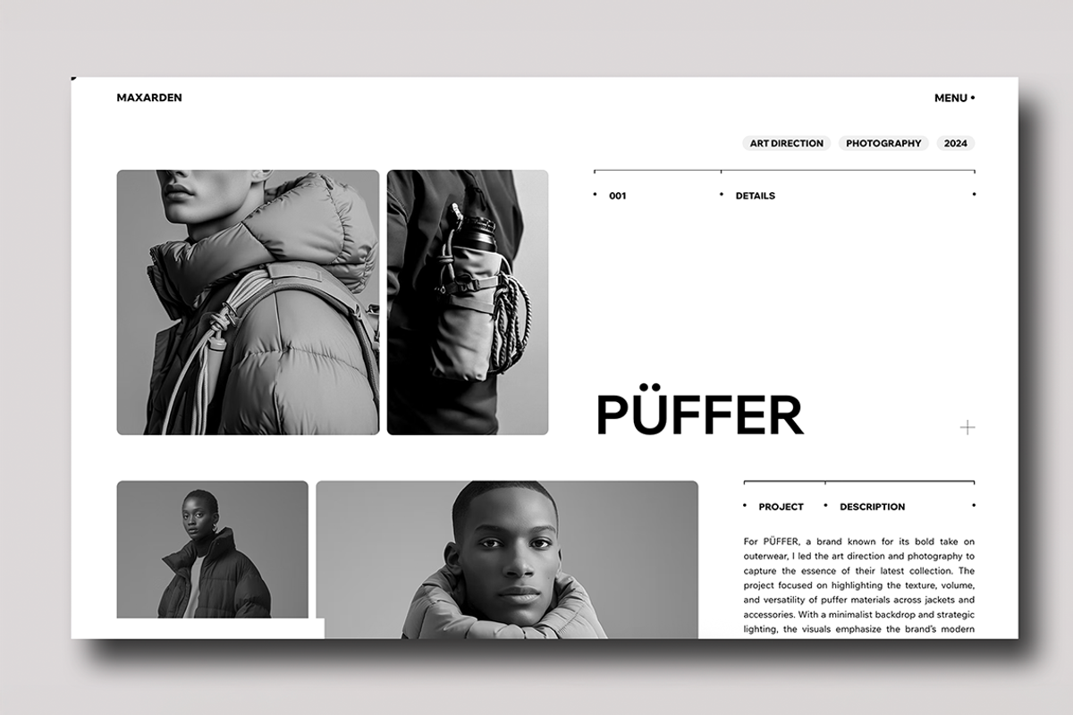 Portfolio Website Template, a Wix Template by pixlspace (Photo 7 of 12)