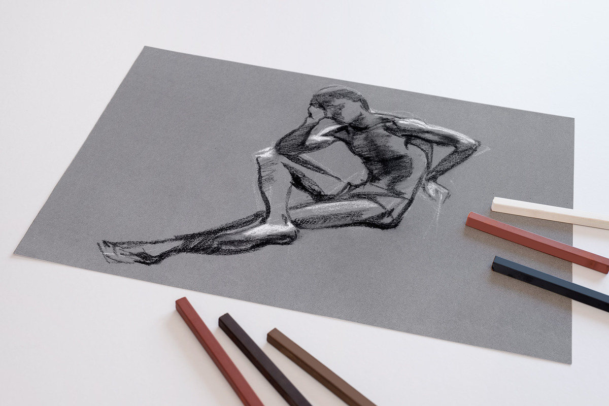 Artist and creative mockup set, a Pens & Pencil Mockup by INTERARTIVITY (Photo 11 of 25)